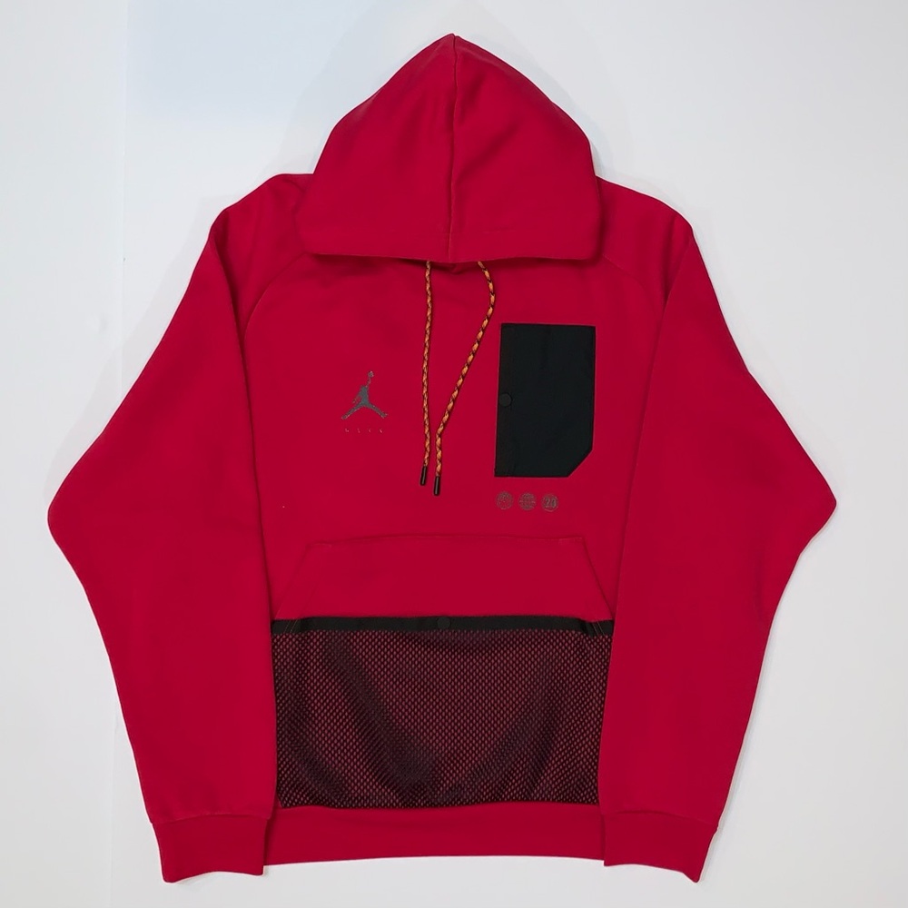 Nike Men’s Air Jordan Jumpman Statements Pullover Hooded Sweatshirt-Size XL New